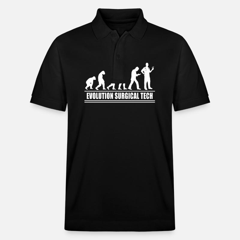 Surgical-Technical Assistant Surgeon - Stanley/Stella Unisex Organic Polo Shirt PREPSTER - black
