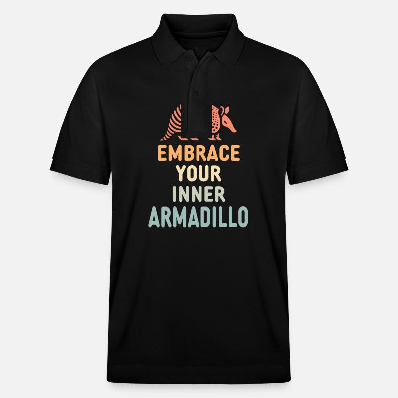Exclusivité Armadillo Chlamyphoridae Enthusiast - Polo PREPSTER bio Stanley/Stella Unisexe - noir