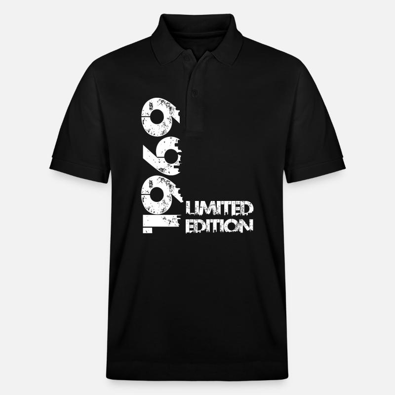 Édition limitée 1969 - Polo PREPSTER bio Stanley/Stella Unisexe - noir