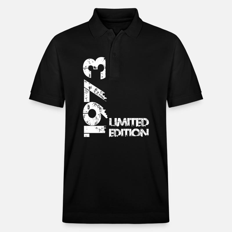 Édition limitée 1973 - Polo PREPSTER bio Stanley/Stella Unisexe - noir