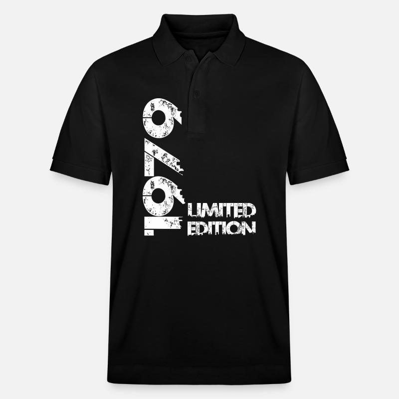 Édition limitée 1979 - Polo PREPSTER bio Stanley/Stella Unisexe - noir