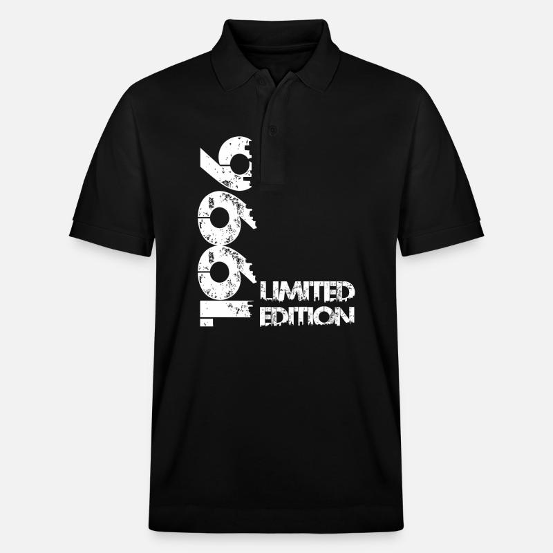 Édition limitée 1996 - Polo PREPSTER bio Stanley/Stella Unisexe - noir