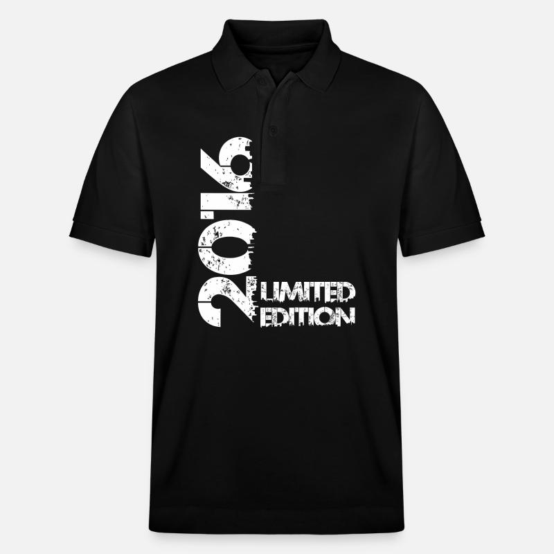 Edition Limitée 2016 - Polo PREPSTER bio Stanley/Stella Unisexe - noir