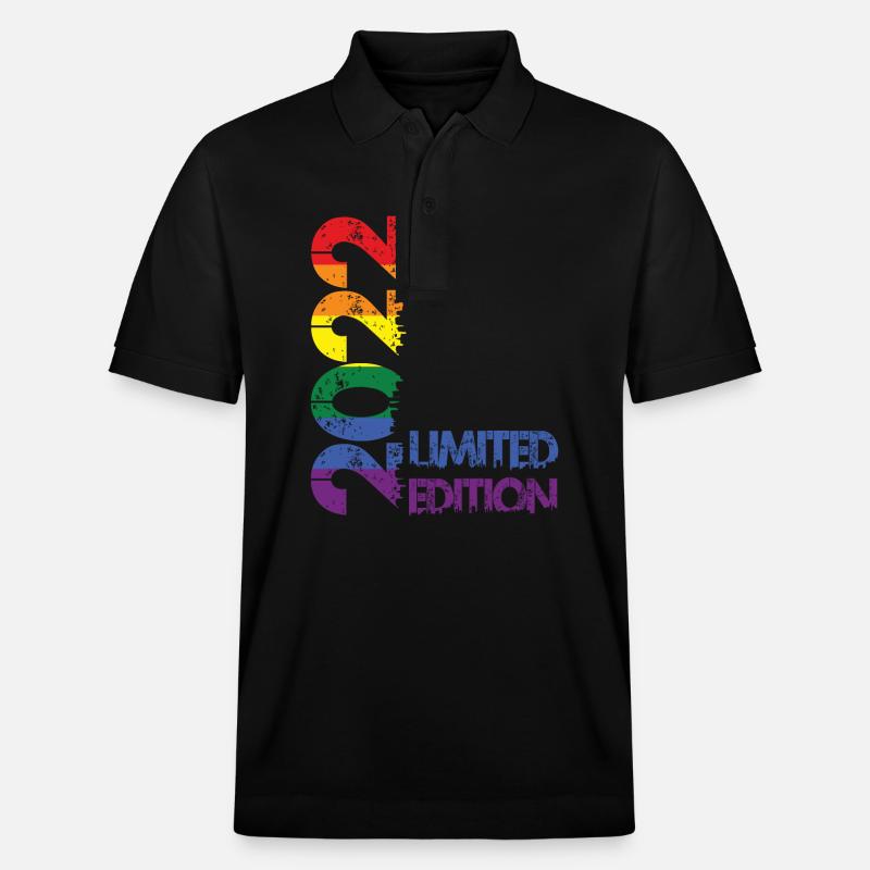 Limited Edition 2022 - Stanley/Stella Unisex Bio-Poloshirt PREPSTER - Schwarz