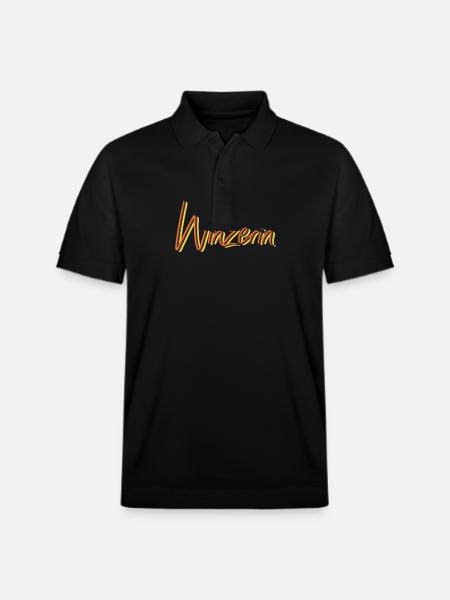 Weinbauer Abschluss-Geschenk Winzerin - Stanley/Stella Unisex Bio-Poloshirt PREPSTER - Schwarz