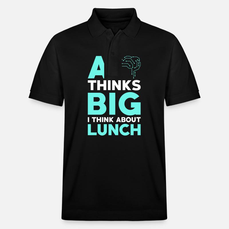 Artificial Intelligence Ai Lovers - Stanley/Stella Unisex Organic Polo Shirt PREPSTER - black