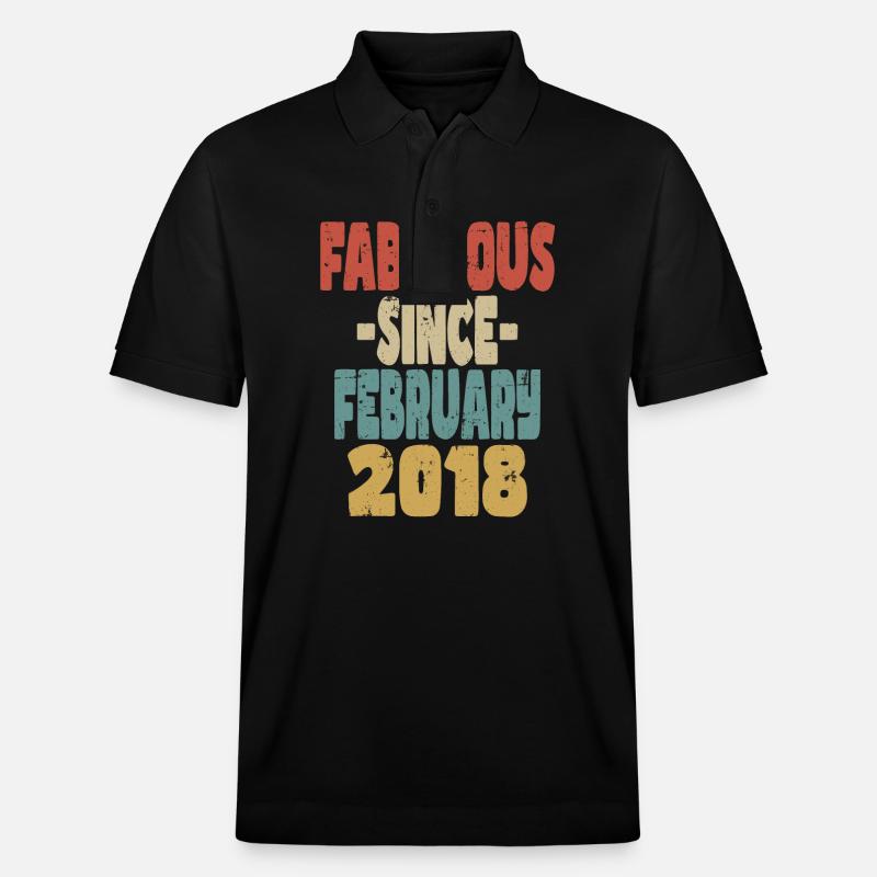 Fabuleux Février 2018 - Polo PREPSTER bio Stanley/Stella Unisexe - noir