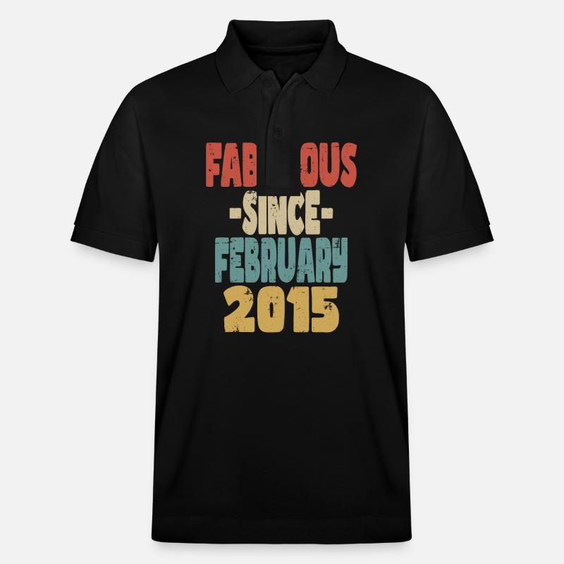 Fabelhafter Februar 2015 - Stanley/Stella Unisex Bio-Poloshirt PREPSTER - Schwarz