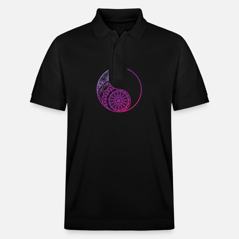 Équilibre Yin et Yang Chine - Polo PREPSTER bio Stanley/Stella Unisexe - noir