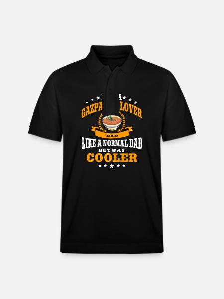 Papa gaspacho - Polo PREPSTER bio Stanley/Stella Unisexe - noir