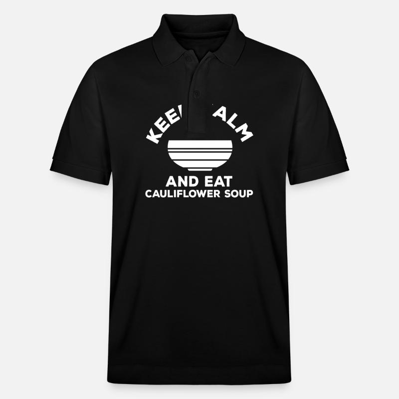 Soupe de chou-fleur - Polo PREPSTER bio Stanley/Stella Unisexe - noir