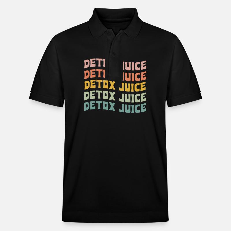 Detox Saft - Stanley/Stella Unisex Bio-Poloshirt PREPSTER - Schwarz