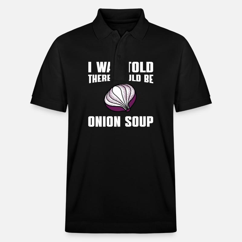 Soupe à l’oignon - Polo PREPSTER bio Stanley/Stella Unisexe - noir