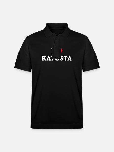 J’adore Kapusta - Polo PREPSTER bio Stanley/Stella Unisexe - noir