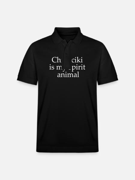 Funny Polish Chrusciki Gift - Stanley/Stella Unisex Organic Polo Shirt PREPSTER - black