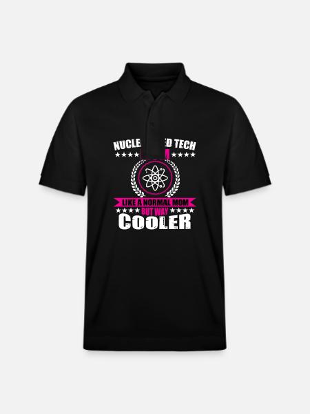 Nuklearmedizinischer Technologe Mama - Stanley/Stella Unisex Bio-Poloshirt PREPSTER - Schwarz