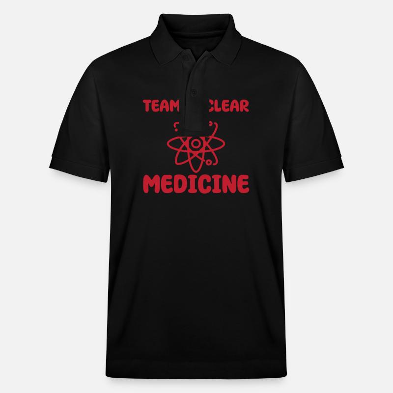 Team Nuklearmedizinischer Technologe - Stanley/Stella Unisex Bio-Poloshirt PREPSTER - Schwarz