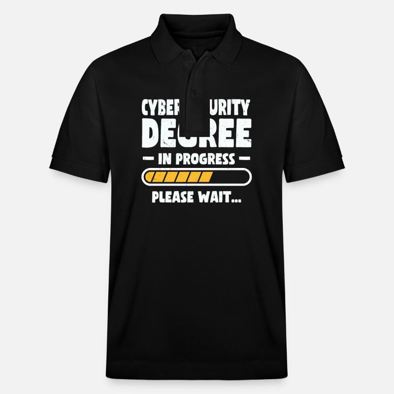 Chemise de degré de cybersécurité - Polo PREPSTER bio Stanley/Stella Unisexe - noir
