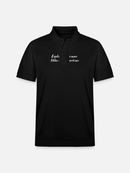 Patikointi - Tutki. Keksiä. Patikoi amerikkalaista - Stanley/Stella PREPSTER unisex luomupikeepaita - musta