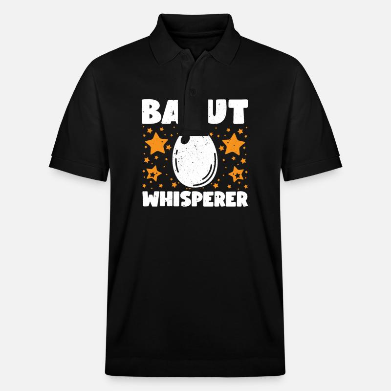Balut Flüsterer - Stanley/Stella Unisex Bio-Poloshirt PREPSTER - Schwarz