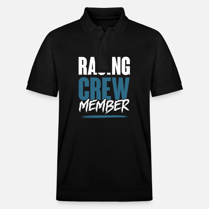 Racing Crew - Stanley/Stella Unisex Bio-Poloshirt PREPSTER - Schwarz