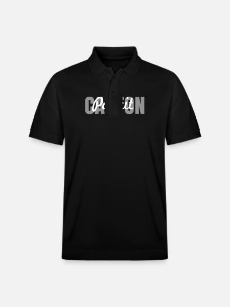 Pancit Canton - Stanley/Stella Unisex Organic Polo Shirt PREPSTER - black