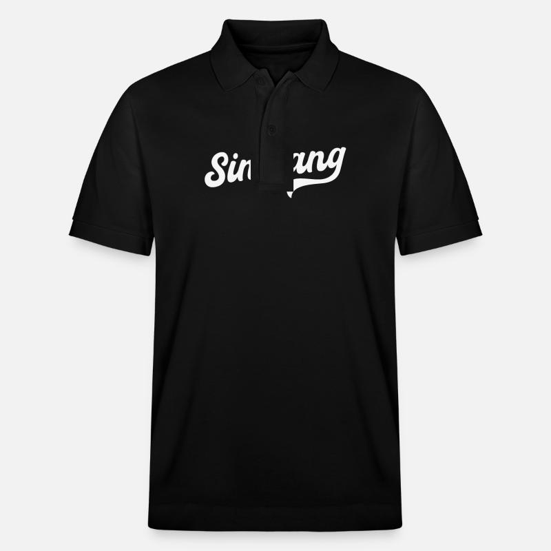 Sinigang - Stanley/Stella Unisex Bio-Poloshirt PREPSTER - Schwarz