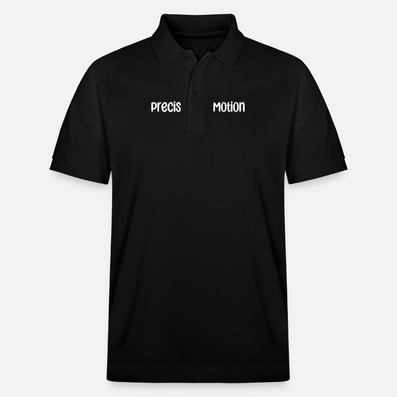 Billard - Precision in Motion - Stanley/Stella Unisex Bio-Poloshirt PREPSTER - Schwarz