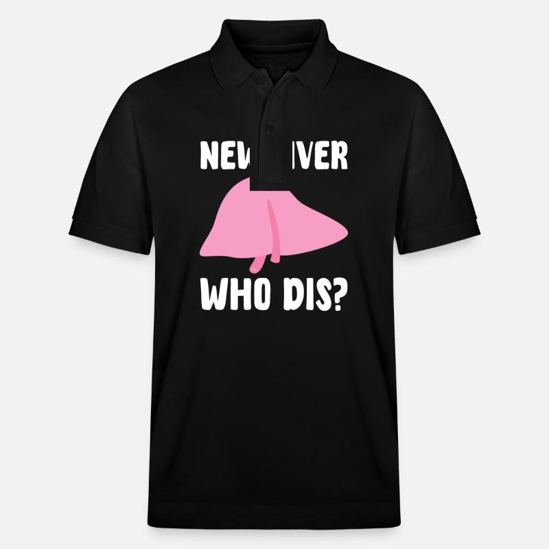 Neue Leber, Wer Ist Das? - Stanley/Stella Unisex Bio-Poloshirt PREPSTER - Schwarz
