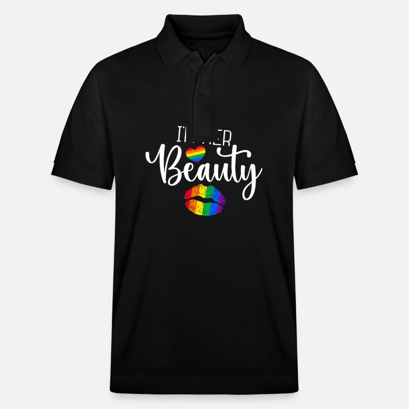 Je suis sa beauté - Polo PREPSTER bio Stanley/Stella Unisexe - noir