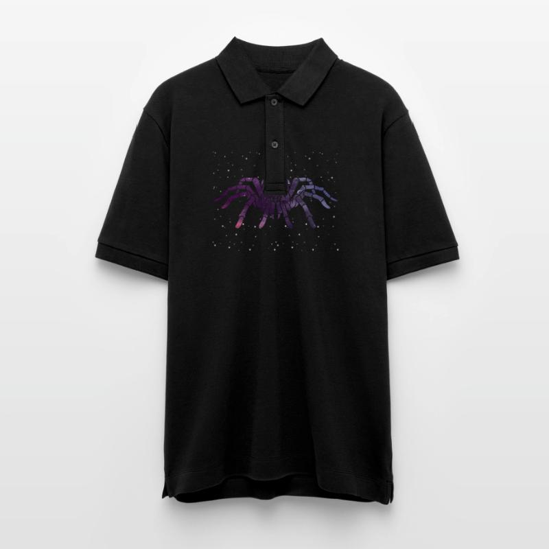 Celestial Spider Star Pattern Stanley/Stella Unisex Organic Polo Shirt PREPSTER
