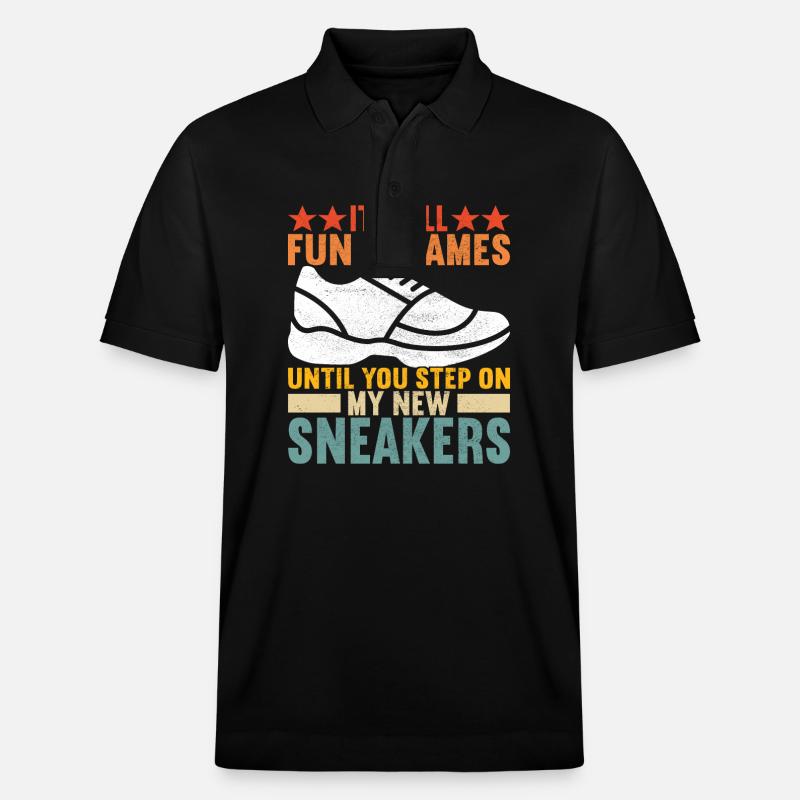 Sneakerhead Collectionneur de baskets - Polo PREPSTER bio Stanley/Stella Unisexe - noir