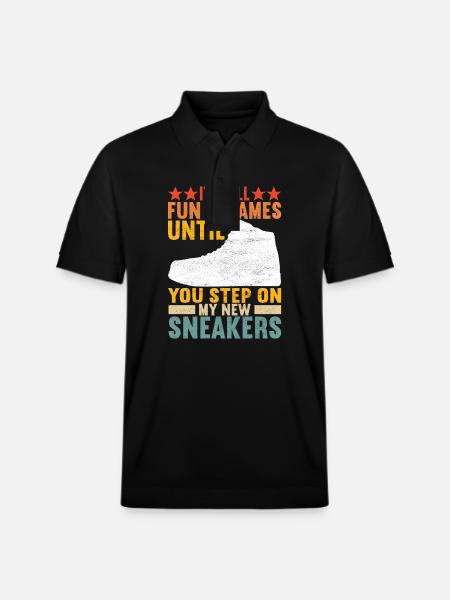 Sneakerhead Sneaker Collector - Stanley/Stella Unisex Organic Polo Shirt PREPSTER - black