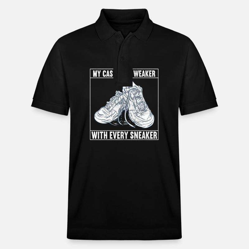 Sneakerhead Sneaker Collector - Stanley/Stella Unisex Bio-Poloshirt PREPSTER - Schwarz