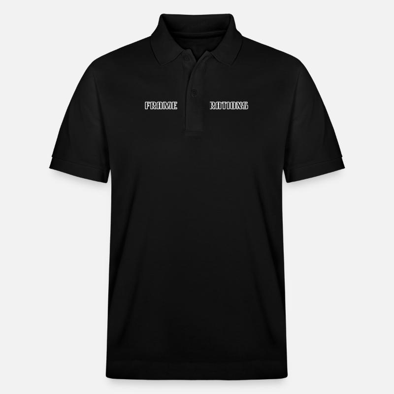 Bowling - Frame Frustrations - Stanley/Stella Unisex Bio-Poloshirt PREPSTER - Schwarz