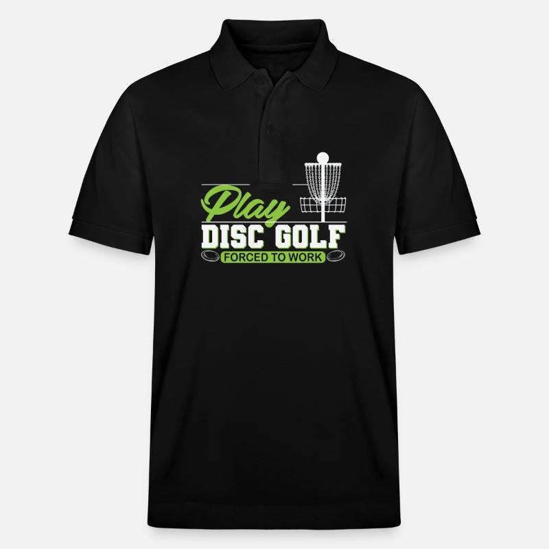 Jouer au Disc Golf - Polo PREPSTER bio Stanley/Stella Unisexe - noir