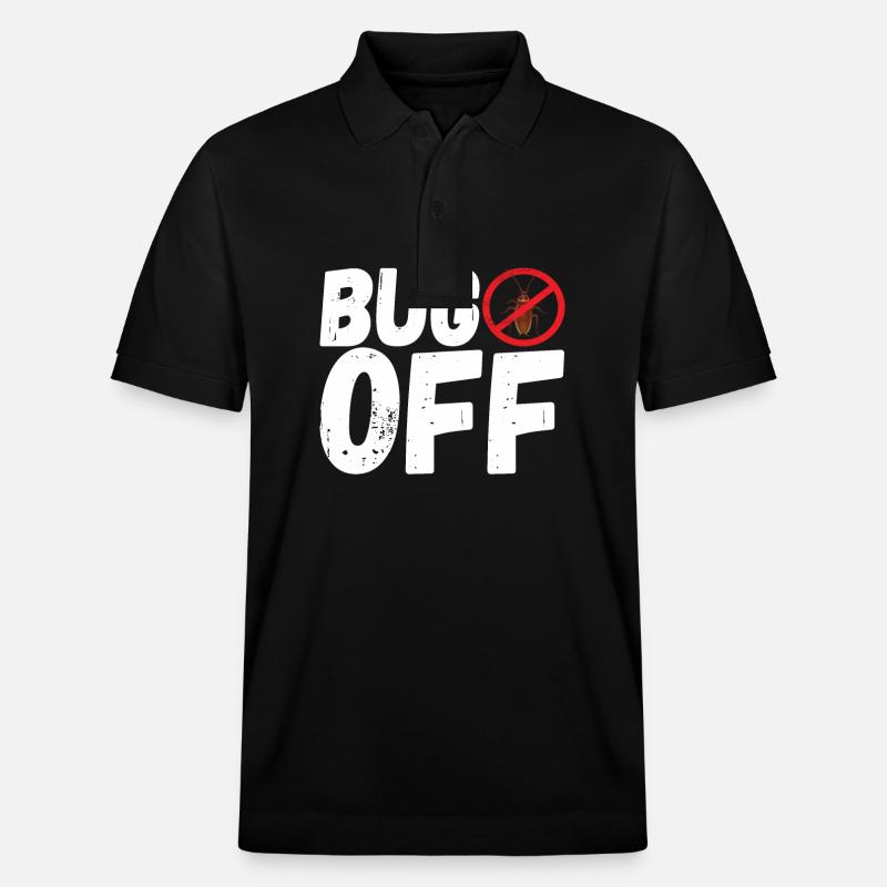 Schädlingsbekämpfung Kammerjäger - Stanley/Stella Unisex Bio-Poloshirt PREPSTER - Schwarz