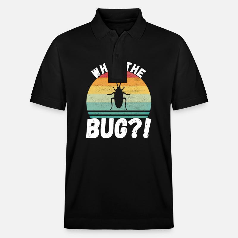 Schädlingsbekämpfung Kammerjäger - Stanley/Stella Unisex Bio-Poloshirt PREPSTER - Schwarz