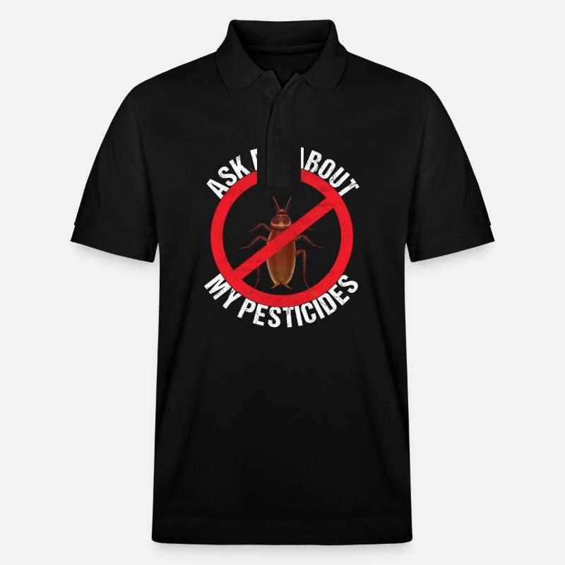 Schädlingsbekämpfung Kammerjäger - Stanley/Stella Unisex Bio-Poloshirt PREPSTER - Schwarz