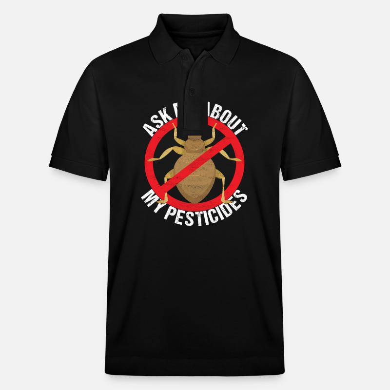 Schädlingsbekämpfung Kammerjäger - Stanley/Stella Unisex Bio-Poloshirt PREPSTER - Schwarz