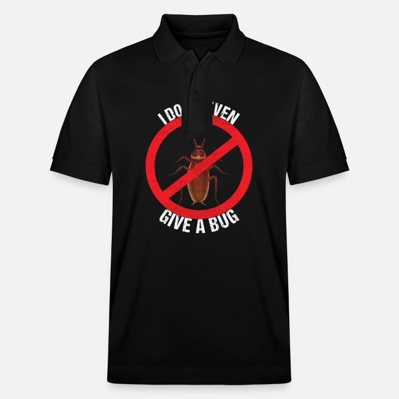 Pest Control Exterminator - Stanley/Stella Unisex Organic Polo Shirt PREPSTER - black