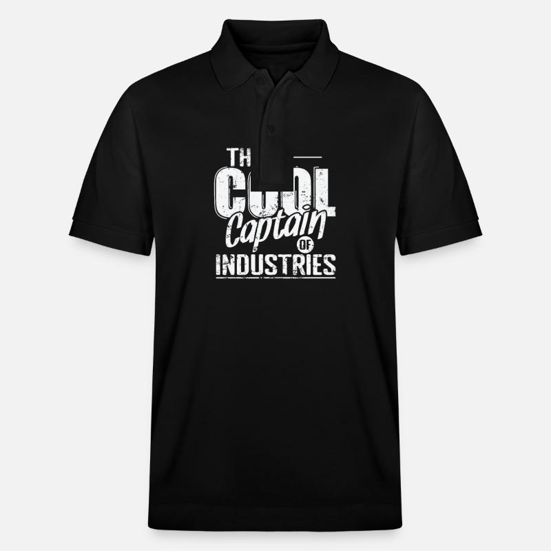 Le capitaine cool des industries - Polo PREPSTER bio Stanley/Stella Unisexe - noir