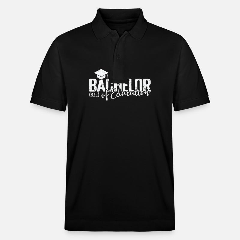Baccalauréat en éducation Apprentissage - Polo PREPSTER bio Stanley/Stella Unisexe - noir