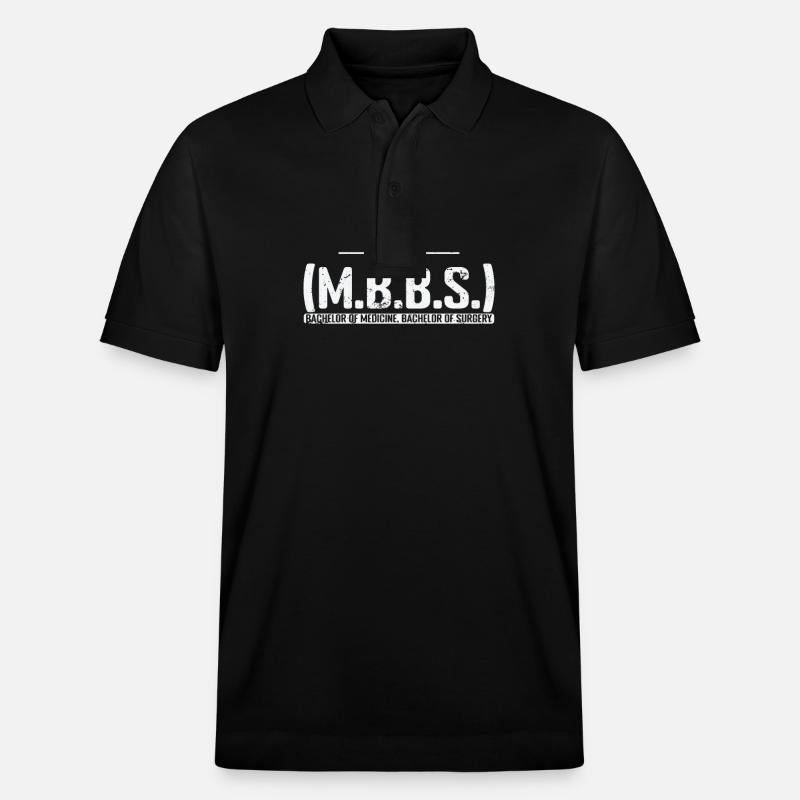 Baccalauréat en sciences médicales - Polo PREPSTER bio Stanley/Stella Unisexe - noir