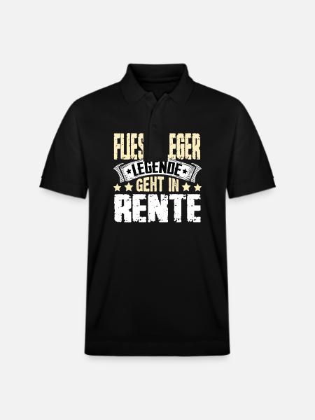 Tiler legend retires - Stanley/Stella Unisex Organic Polo Shirt PREPSTER - black