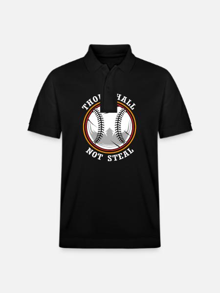 Baseball - Stanley/Stella Unisex Organic Polo Shirt PREPSTER - black