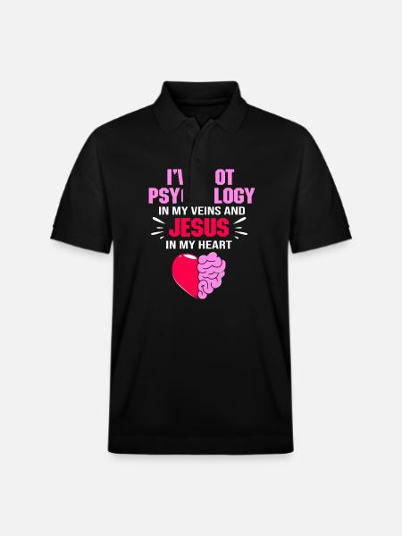 Skolepsykolog, psykolog, psykoterapeut - Stanley/Stella PREPSTER økologisk unisex poloshirt - sort