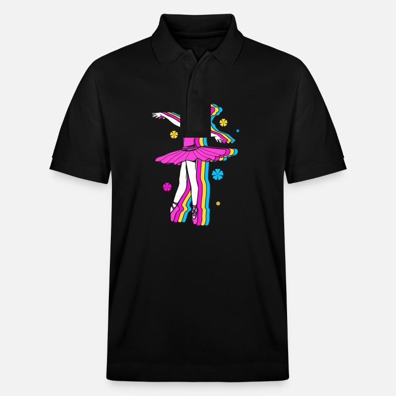 Danseuse de ballet - Polo PREPSTER bio Stanley/Stella Unisexe - noir