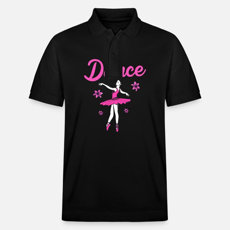 Danseuse de ballet - Polo PREPSTER bio Stanley/Stella Unisexe - noir