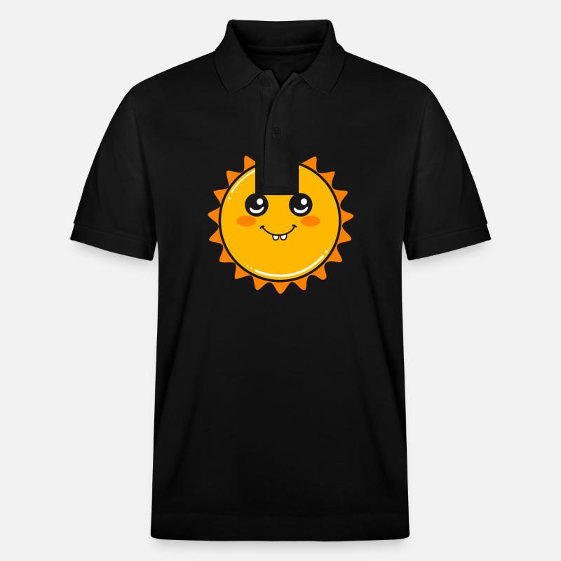 Univers du système solaire - Polo PREPSTER bio Stanley/Stella Unisexe - noir